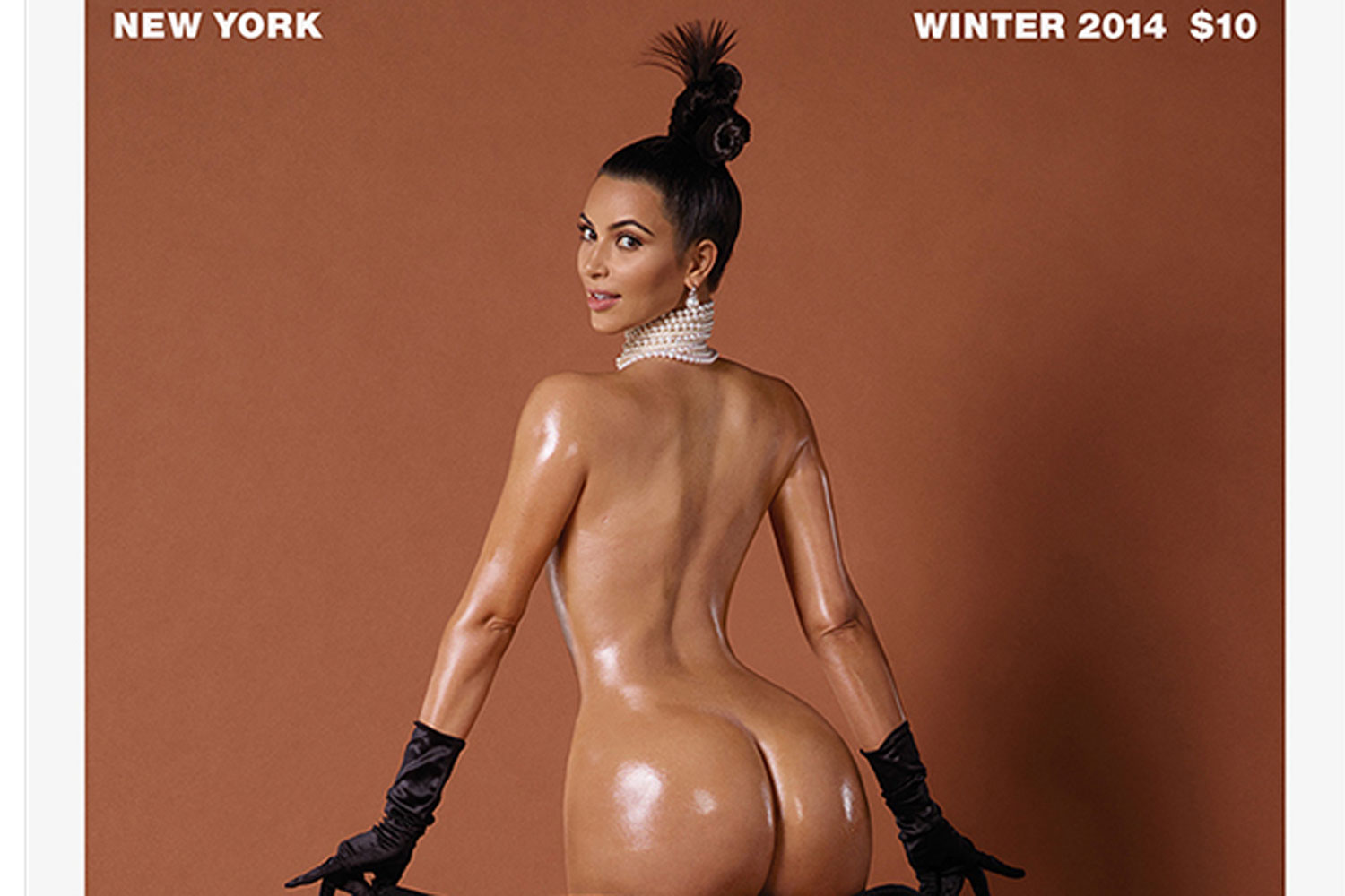 Kim kardashian butt naked