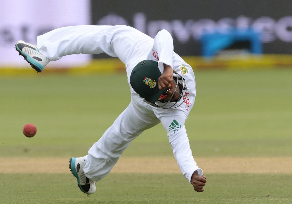 Temba Bavuma was one of three introductions into the Proteas test team