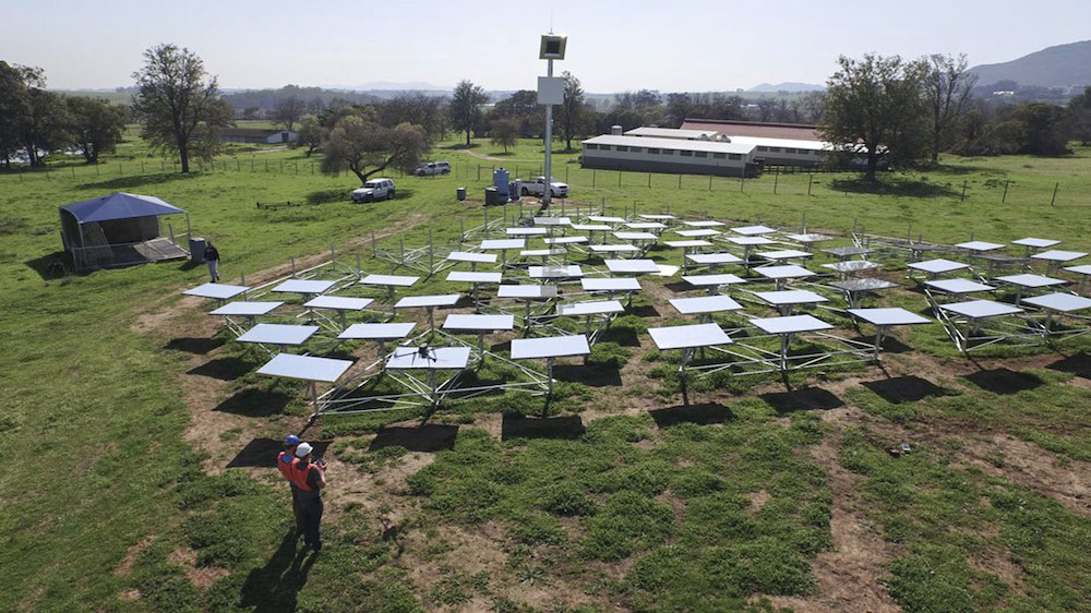 heliostat system in Stellenbosch