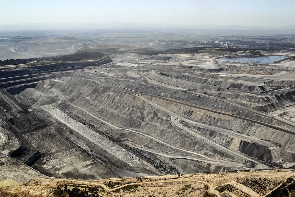 Glencore’s Bulga coal mine near Singleton in Australia