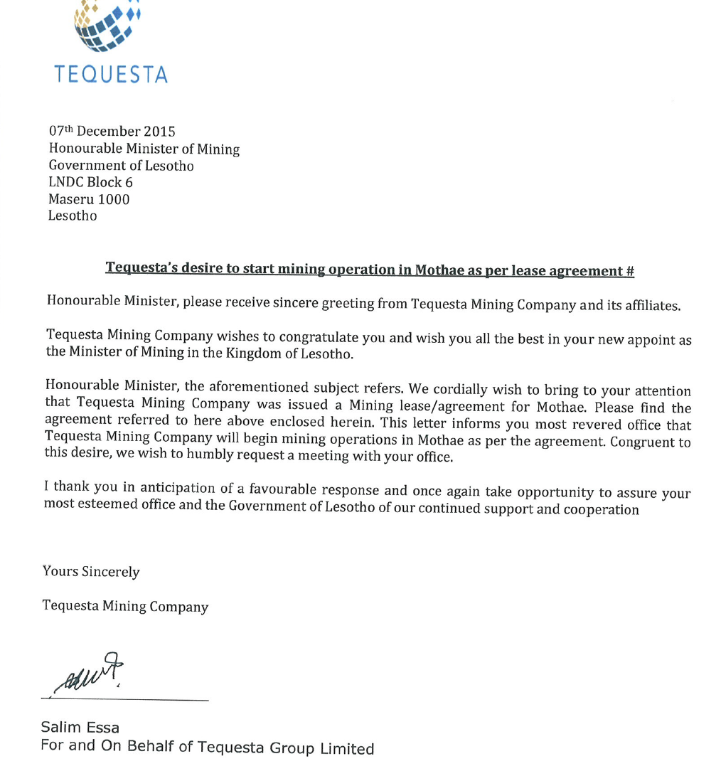 Essa letter