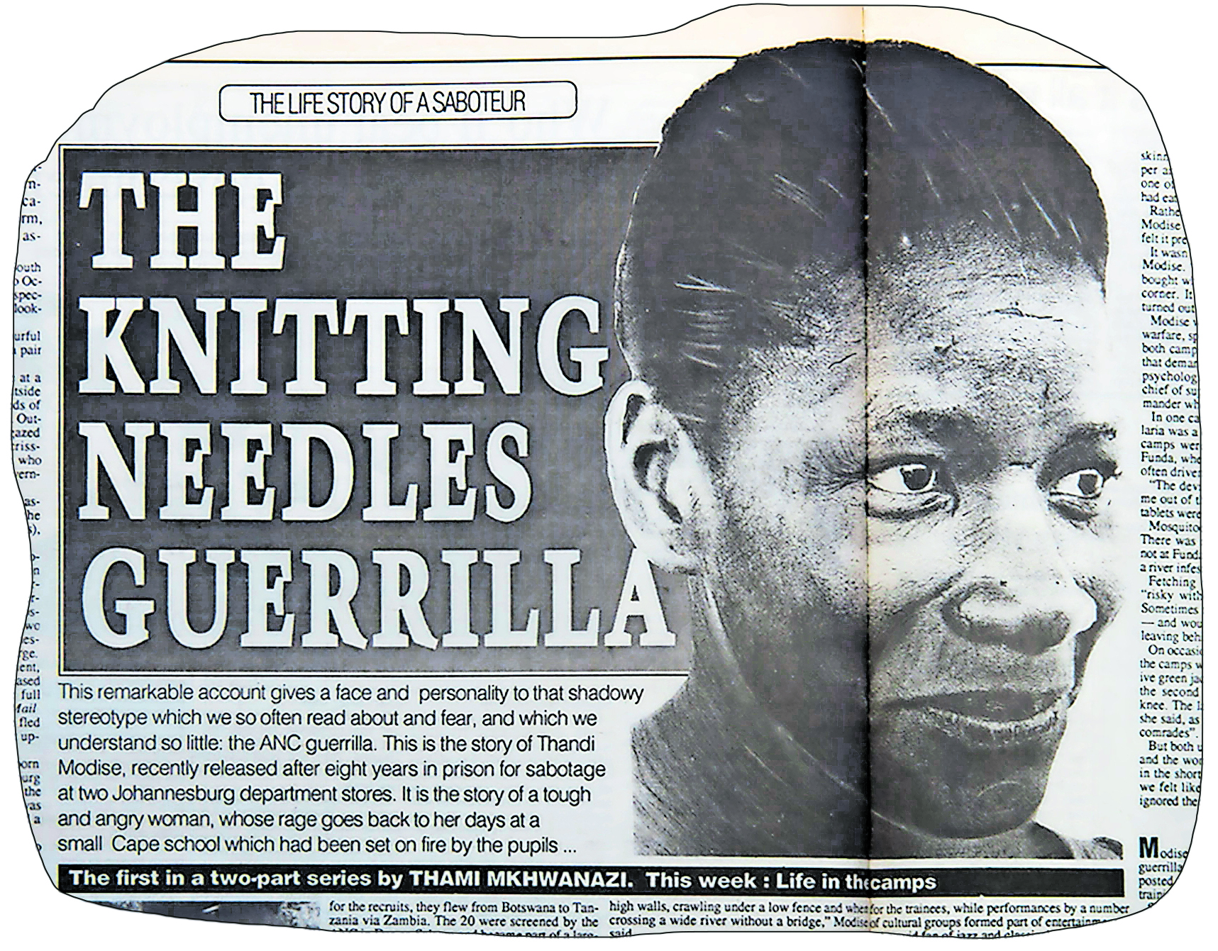 From The Archives The Life Of Story Of Thandi Modise Guerilla The Mail Guardian